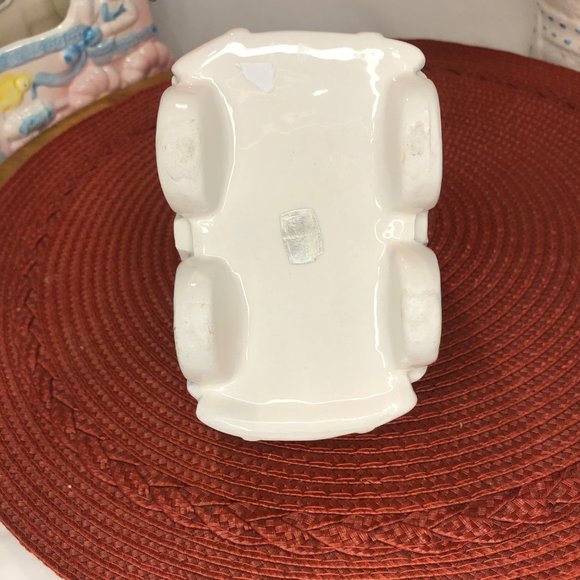 Vintage Nursery Themed Porcelain Music Box Decorative Planter Lot - Picture 8 of 16